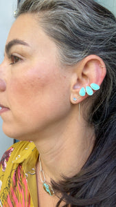 Kingman Multi Turquoise Ear Cuff