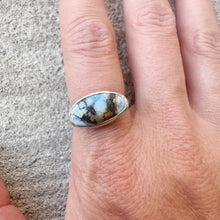 Load image into Gallery viewer, Turquoise Surf Stacker Ring