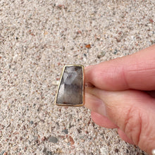 Load image into Gallery viewer, Sapphire Stacker Ring Sz 7