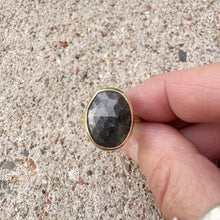Load image into Gallery viewer, Sapphire Stacker Ring Sz 8