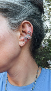 Strawberry Quartz Ear Cuff