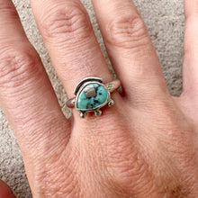 Load image into Gallery viewer, Turquoise Zenith Ring Sz 8