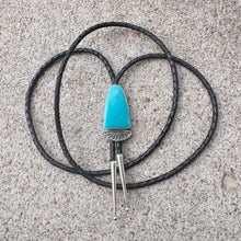 Load image into Gallery viewer, Kingman Turquoise Bolo Tie