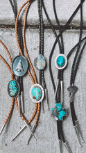 Load image into Gallery viewer, Turquoise Bolo Tie Plus