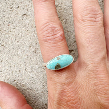 Load image into Gallery viewer, Turquoise Surf Stacker Ring