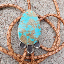 Load image into Gallery viewer, #8Turquoise Bolo Tie