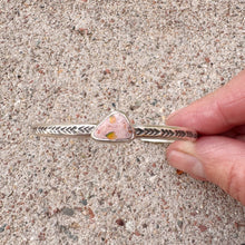 Load image into Gallery viewer, Stamped Stone Cuff Opal