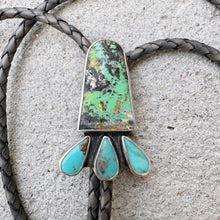 Load image into Gallery viewer, Sonoran Gold Turquoise Bolo Tie