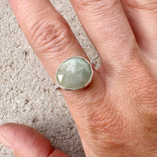 Load image into Gallery viewer, Peruvian Blue Opal Ring Sz 8