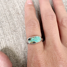 Load image into Gallery viewer, Turquoise Surf Stacker Ring Sz 7.5