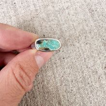 Load image into Gallery viewer, Turquoise Surf Stacker Ring Sz 7.5