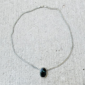 Black Buffalo Turquoise Necklace