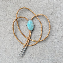 Load image into Gallery viewer, Turquoise Bolo Tie