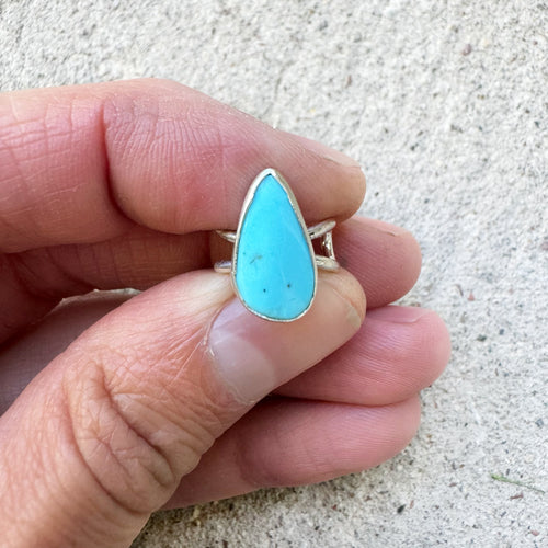 Kingman Turquoise Ear Cuff