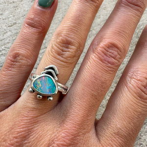 Opal Zenith Ring Sz 5 3/4