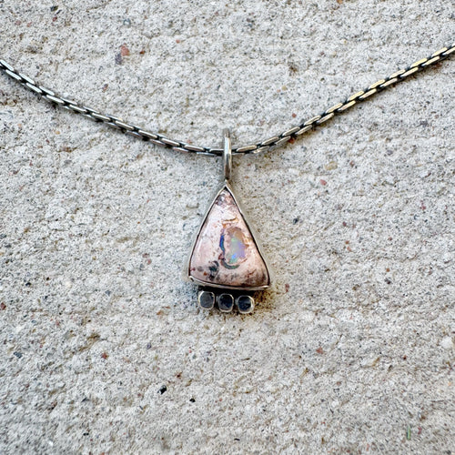 Mexican Opal Bauble Necklace