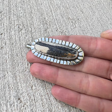 Load image into Gallery viewer, Hat Pin Petrified Wood