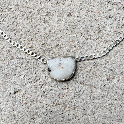 White Buffalo Turquoise Necklace