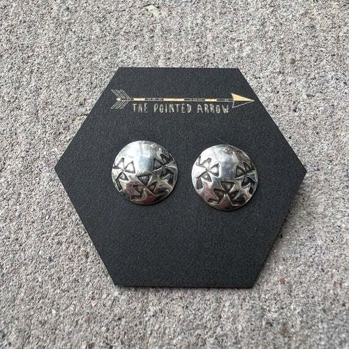 Sterling Dome Studs
