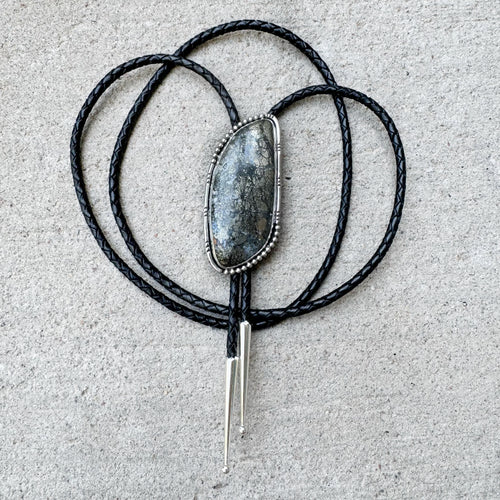 Pyrite Bolo Tie