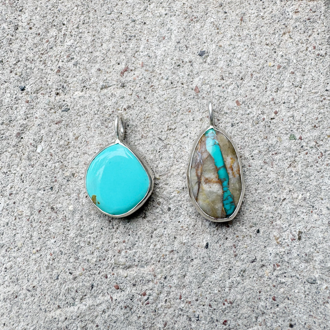 OOAK Turquoise Charms
