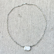 Load image into Gallery viewer, White Buffalo Turquoise Choker