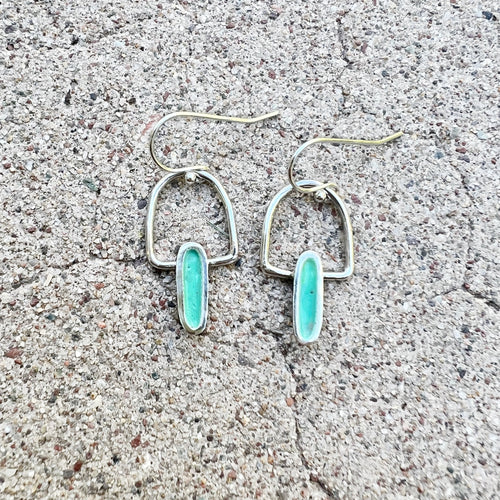 Enamel Demi Earring