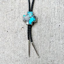 Load image into Gallery viewer, Turquoise Bolo Tie Plus