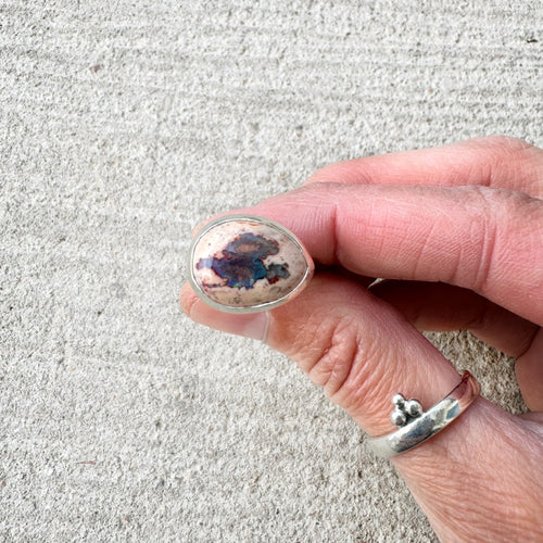 Mexican Opal Ring Sz 7
