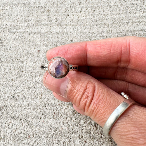 Mexican Opal Ring Sz 8