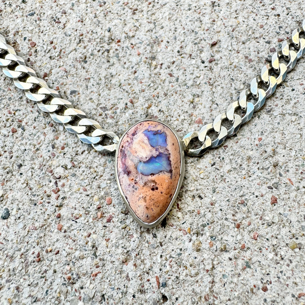 Mexican Opal Choker