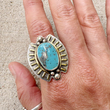 Load image into Gallery viewer, Turquoise Third Eye Ring