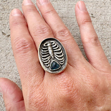 Load image into Gallery viewer, Tourmaline Rib Cage Ring