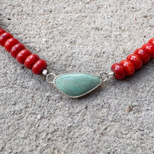 Load image into Gallery viewer, Larimar and Jade Sedona Necklace