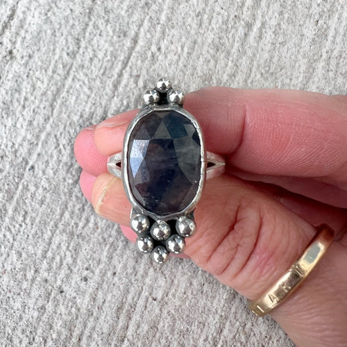 Bauble Ring Sapphire