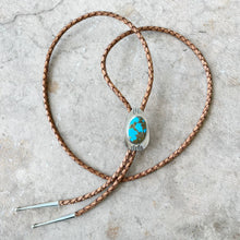 Load image into Gallery viewer, #8 Turquoise Bolo Tie